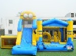 Minions Bouncy Castle With Slide Playground Party Jumper