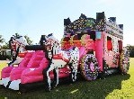 Cinderella Horse Carriage Jumping Castle Combo