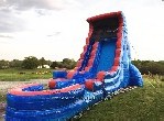 Tsunami Screamer Water Slides With Pool