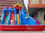 small water slide with pool Afs214