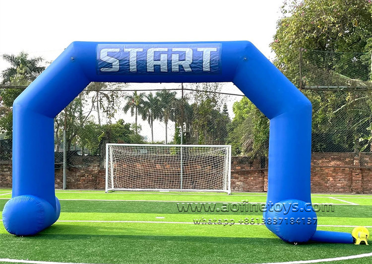 Start Finish Line Inflatable Arch with Powerful Blower