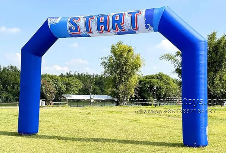 Start Finish Line Inflatable Arch with Powerful Blower