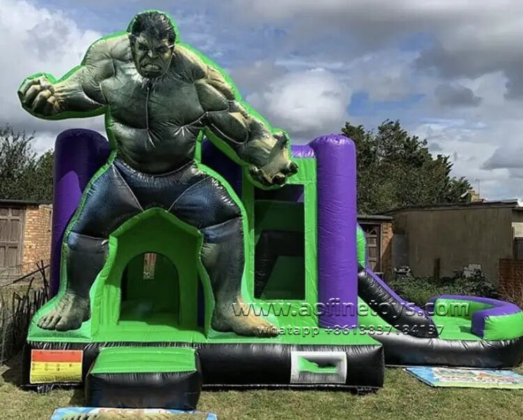 Hulk Bounce Slide Combo