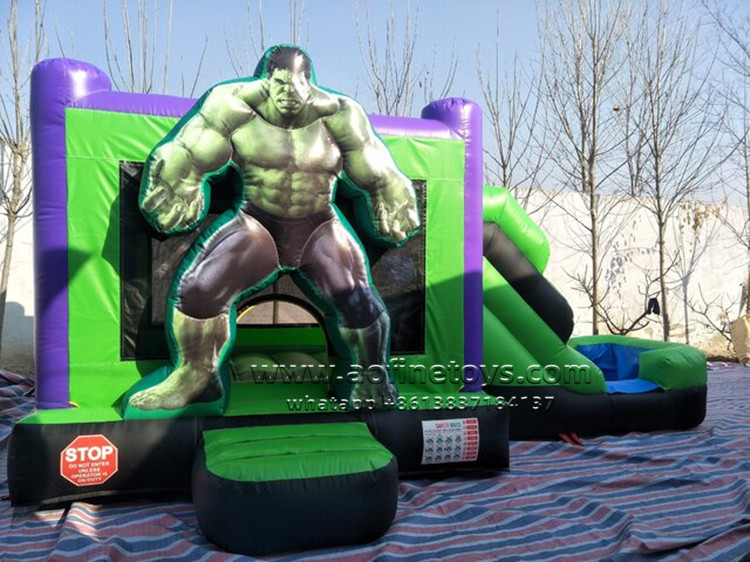 Hulk Bounce Slide Combo