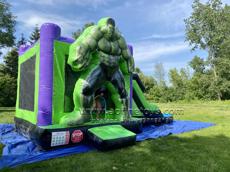 Hulk Bounce Slide Combo