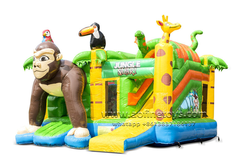 Safari Bouncy Castle