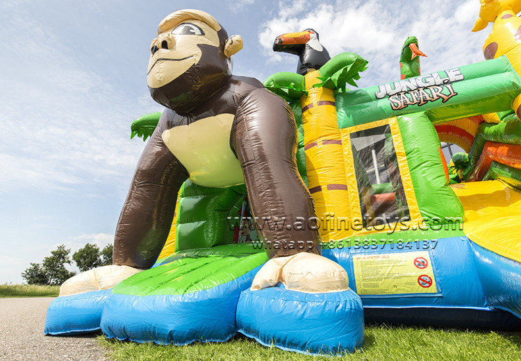 Safari Bouncy Castle