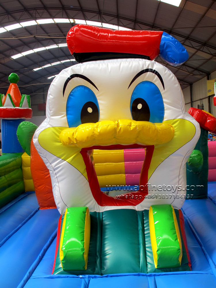 Duck theme bouncer playzone