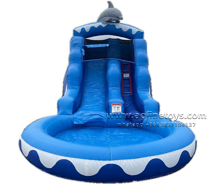 Dolphin Water Slide