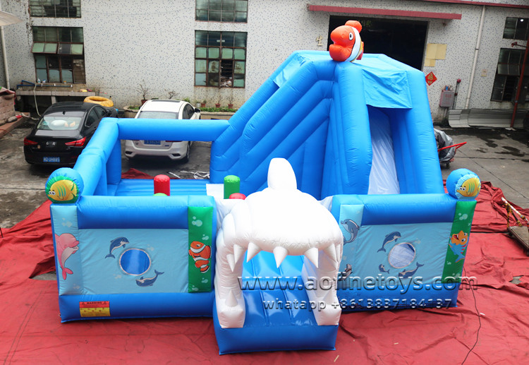 Ocean fish bouncer playground