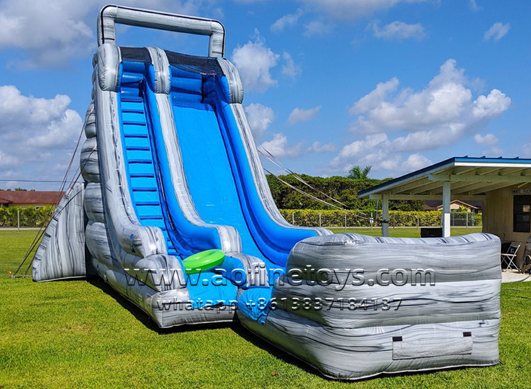 Gray Marble water slide