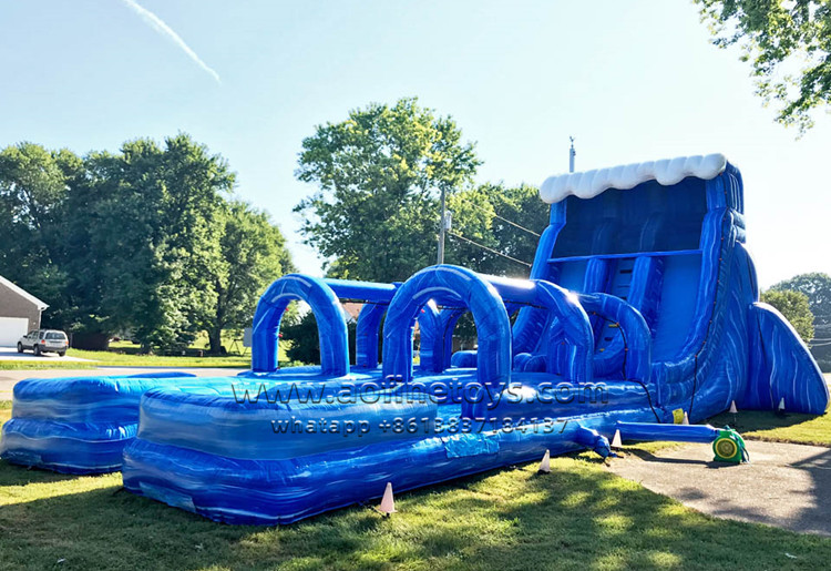 Dual Lane Water Slide Afs211