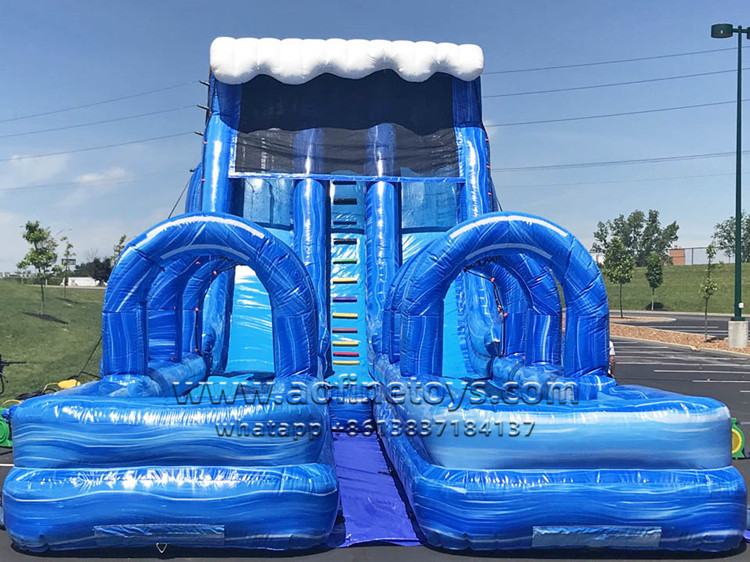 Dual Lane Water Slide Afs211