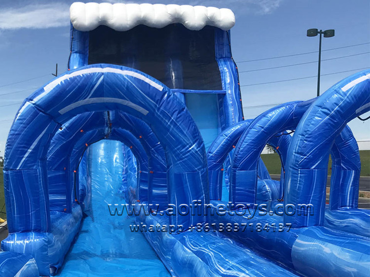 Dual Lane Water Slide Afs211