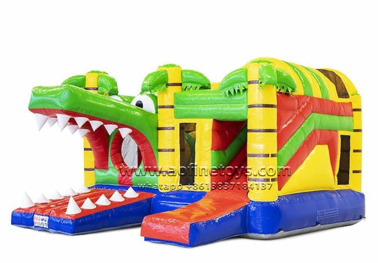 Crocodile bouncy castle Afc126