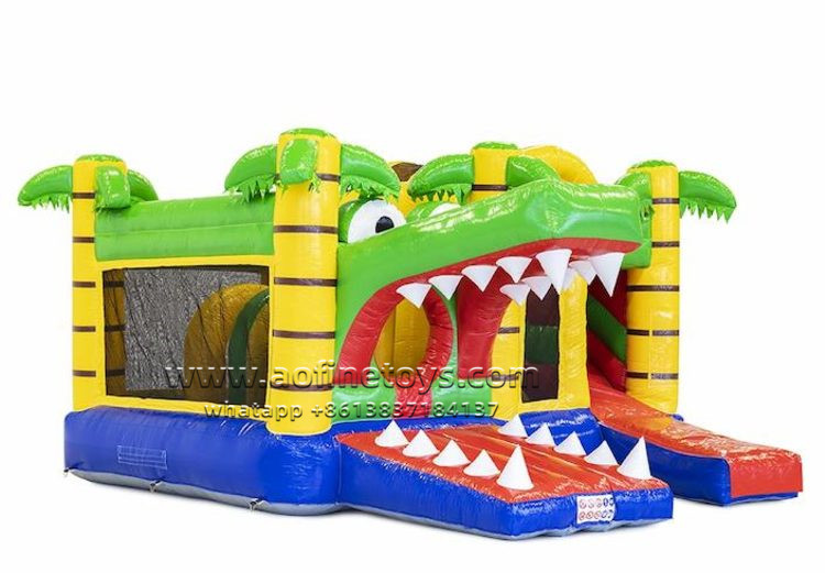 Crocodile bouncy castle Afc126