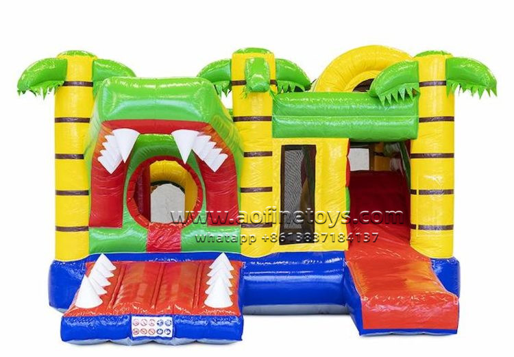 Crocodile bouncy castle Afc126