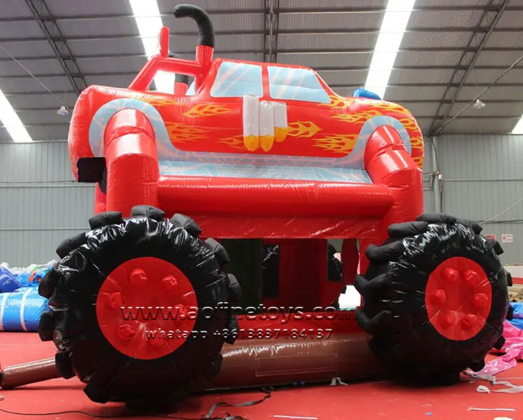 Monster Truck Bounce House Afc21