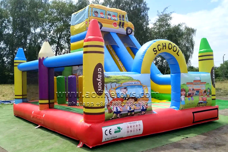 Crayon Bouncer PLayground Afl09